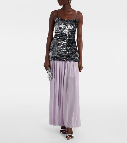 Maxikleid mit Pailletten - Jacques Wei - Modalova