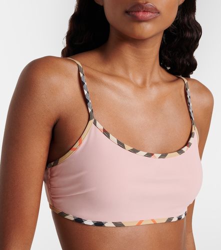 Burberry Top bikini Burberry Check - Burberry - Modalova
