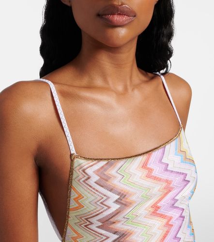 Missoni Zigzag open-back swimsuit - Missoni - Modalova