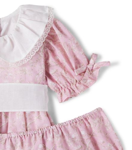Bebé - set de vestido y braga de algodón - La Coqueta - Modalova
