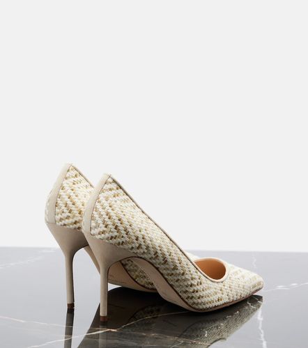 Salones BB de efecto rafia - Manolo Blahnik - Modalova