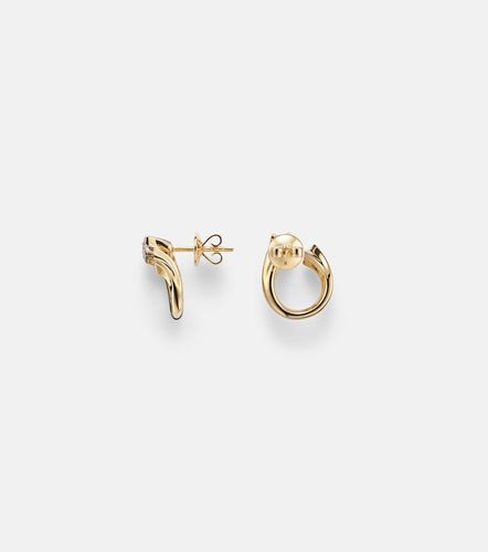 Orecchini Shooting Star in 14kt (585/1000) con diamanti - Roxanne First - Modalova