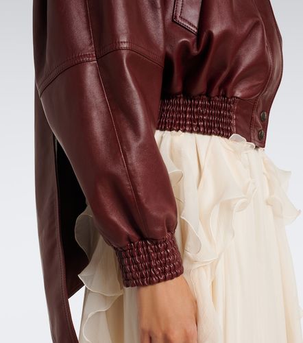 Chloé Cropped-Lederjacke - Chloe - Modalova
