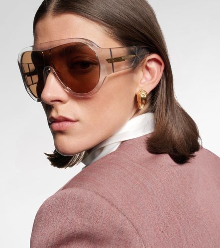 Occhiali da sole oversize - Bottega Veneta - Modalova