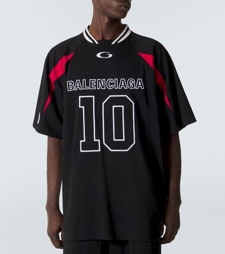 X NBA camiseta de jersey de algodón con logo - Balenciaga - Modalova