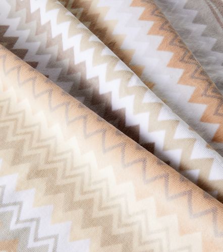 Tappeto da bagno Giacomo in cotone a zig zag - Missoni - Modalova