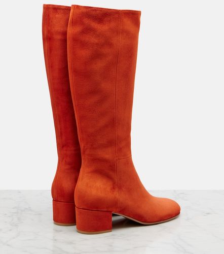 Botas altas Joelle de ante - Gianvito Rossi - Modalova