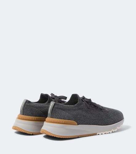 Sneakers mit Leder - Brunello Cucinelli - Modalova