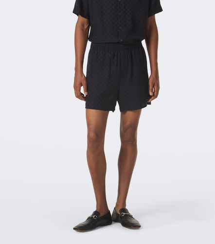Gucci GG jacquard silk shorts - Gucci - Modalova