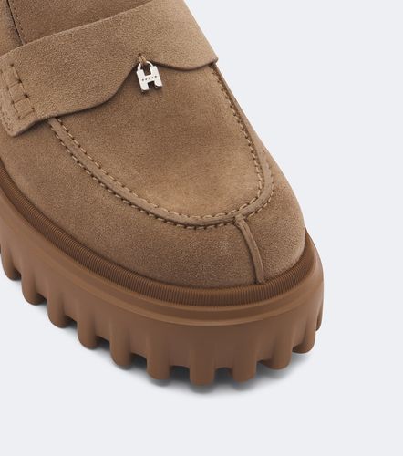 Mocasines con plataforma de ante - Hogan - Modalova