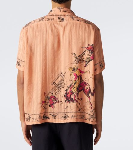 Camisa Bronco de seda estampada - Bode - Modalova