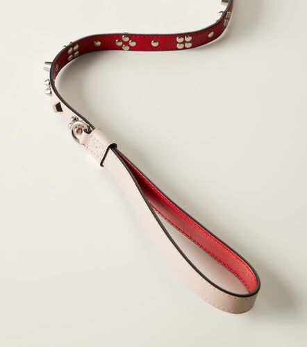 Correa para perro Loubileash de piel - Christian Louboutin - Modalova