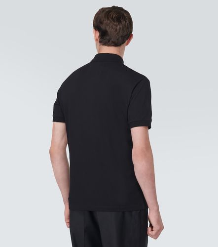 Polo in misto cotone piqué - Giorgio Armani - Modalova