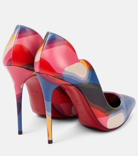 Hot Chick 100 printed leather pumps - Christian Louboutin - Modalova