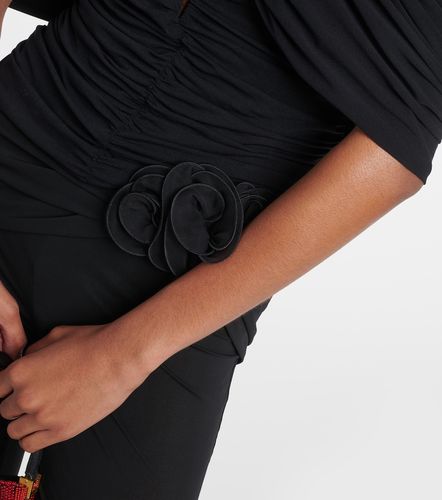 Blusa cropped de jersey - Magda Butrym - Modalova