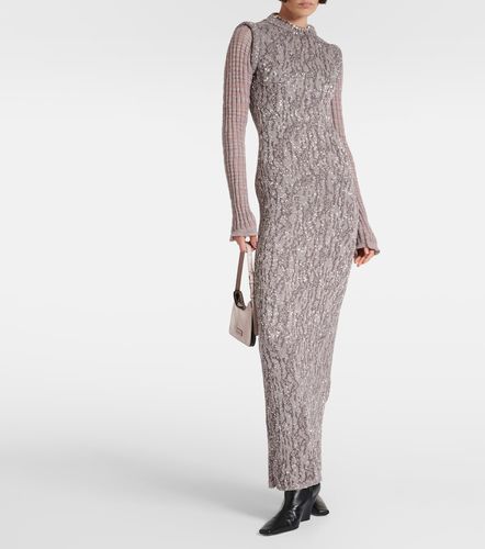 Sequined jacquard maxi dress - Acne Studios - Modalova