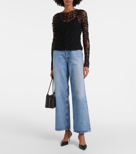 Top de encaje de algodón - Polo Ralph Lauren - Modalova