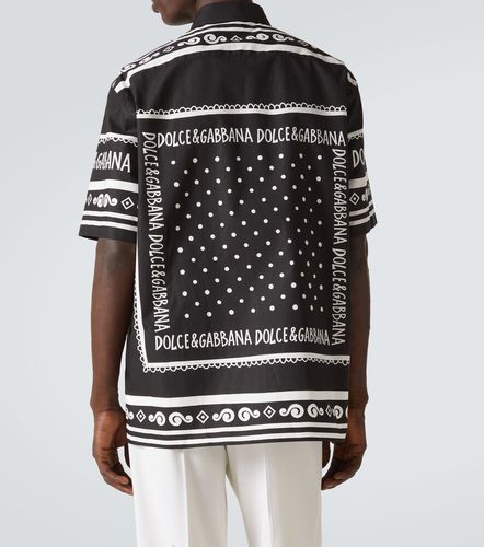 Camisa Bandana de algodón - Dolce&Gabbana - Modalova