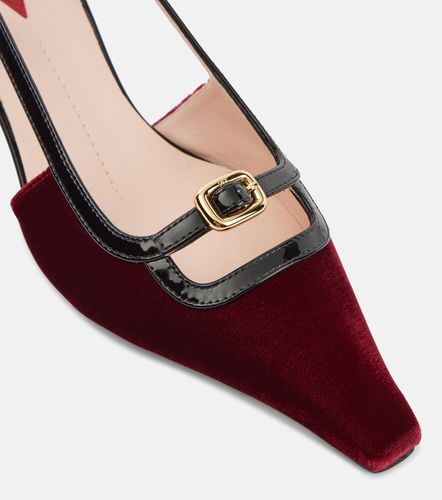 Viv' Canard 55 velvet slingback pumps - Roger Vivier - Modalova