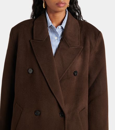 Gaia double-breasted wool-blend coat - The Frankie Shop - Modalova
