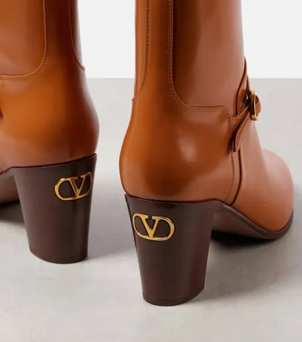 Pattie 75 leather ankle boots - Valentino Garavani - Modalova