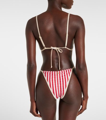 Candy striped triangle bikini top - Bananhot - Modalova