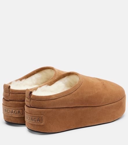 Alaska suede platform mules - Balenciaga - Modalova