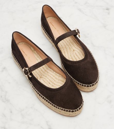 Elda suede espadrilles Mary Jane flats - Gianvito Rossi - Modalova