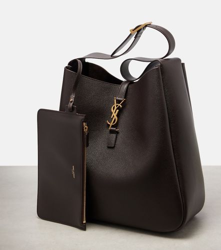 Le 5 a 7 Supple Large leather shoulder bag - Saint Laurent - Modalova