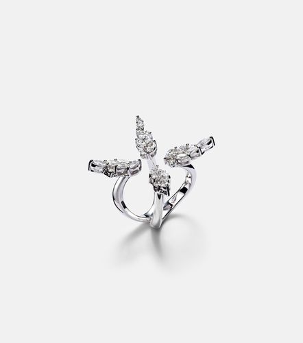 Y-Not 18kt white gold ring with diamonds - Yeprem - Modalova