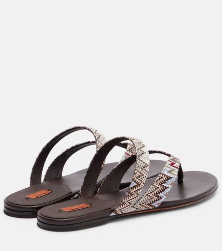 Sandali infradito Luise a zig-zag - Missoni - Modalova