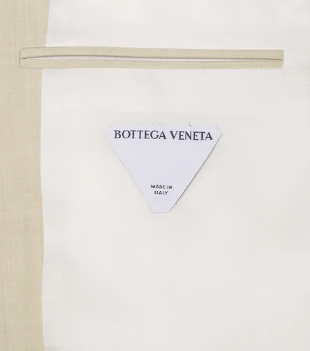 Wool and cotton gabardine suit jacket - Bottega Veneta - Modalova