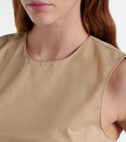 Vince Top con peplum plissé - Vince - Modalova
