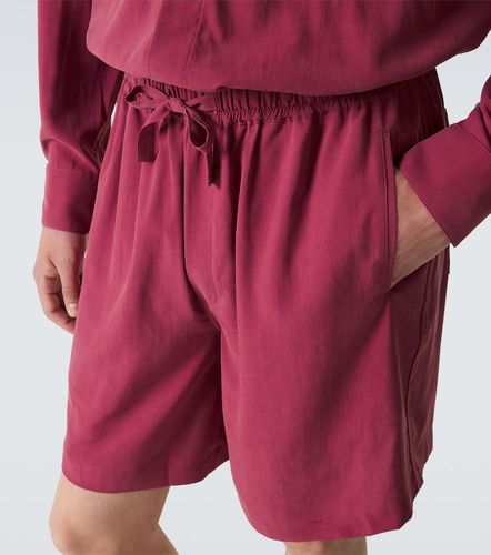 Saman Amel Shorts de seda - Saman Amel - Modalova