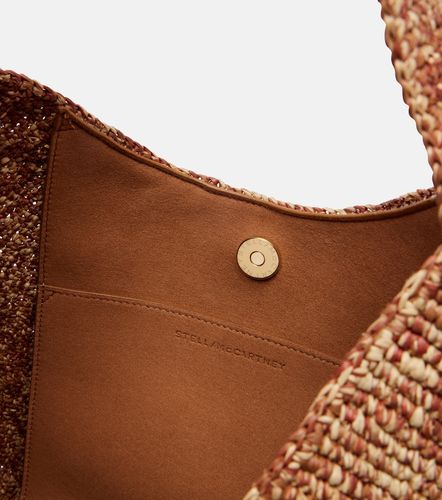 Borsa a spalla Logo Small in rafia - Stella McCartney - Modalova
