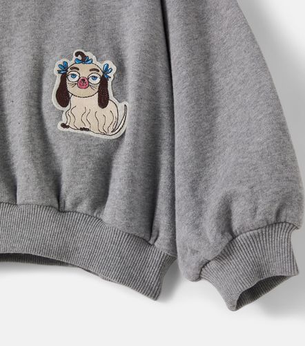 Sudadera Minibabies de jersey de algodón con parche - Mini Rodini - Modalova