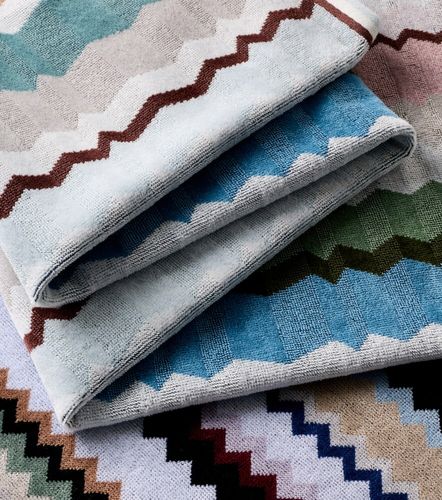 Toalla Eva Zigzag de rizo de algodón en zigzag - Missoni - Modalova