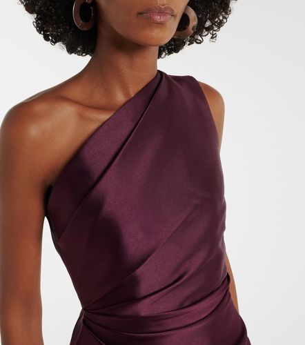 Kira draped satin gown - Solace London - Modalova