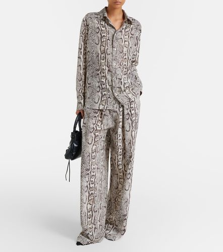 Balenciaga Camisa de seda estampada - Balenciaga - Modalova