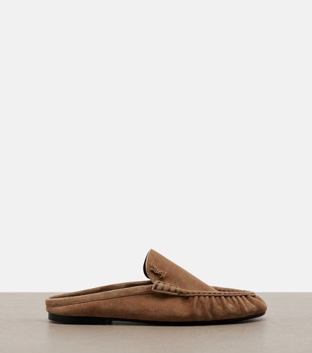 Saint Laurent Le Loafer suede mules - Saint Laurent - Modalova
