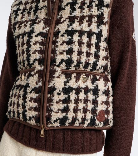 Moncler Daunenweste aus Bouclé - Moncler - Modalova