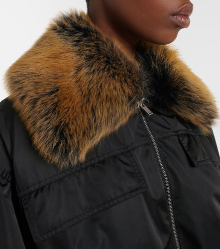 Saint Laurent Blouson mit Shearling - Saint Laurent - Modalova