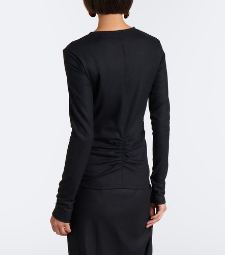 Delesa ruched jersey top - Marant Etoile - Modalova