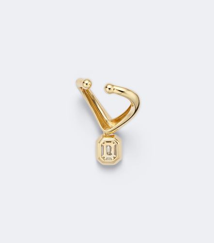 Einzelner Ear Cuff Zar aus 18kt Gelbgold mit Diamant - Shay Jewelry - Modalova
