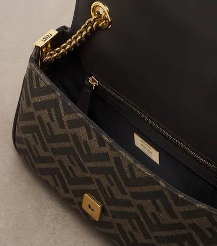Bolso al hombro Baguette® Mini FF Zucca - Fendi - Modalova