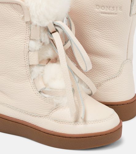 Botas Sonny de piel con forro de borrego - Donsje - Modalova