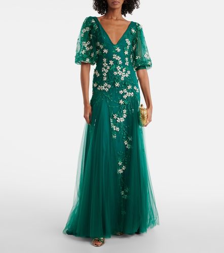 Abito lungo in tulle e lurex® - Costarellos - Modalova