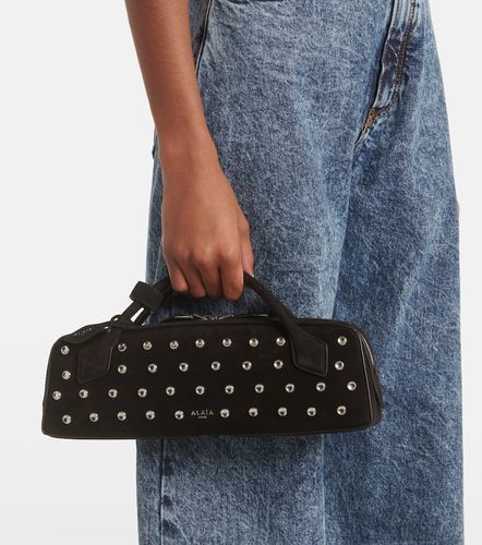 Alaïa Borsa Le Teckel in suede con borchie - Alaia - Modalova