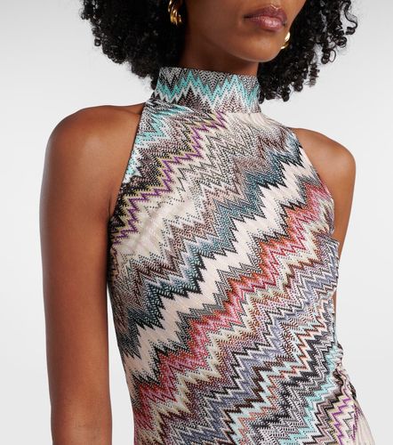 Abito corto a zig-zag con lamé - Missoni - Modalova