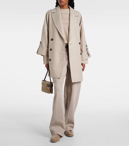 Abrigo oversized de lana - Brunello Cucinelli - Modalova